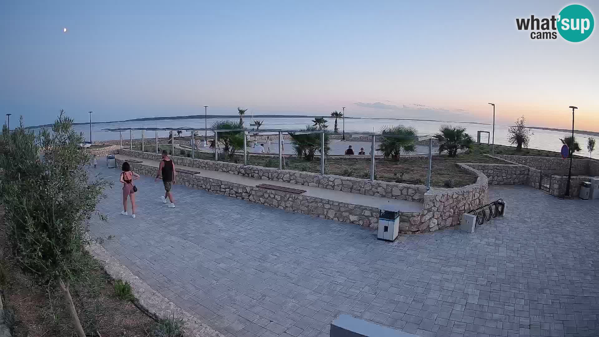 Webcam Mandre – Palco estivo Velika điga | Isola di Pag