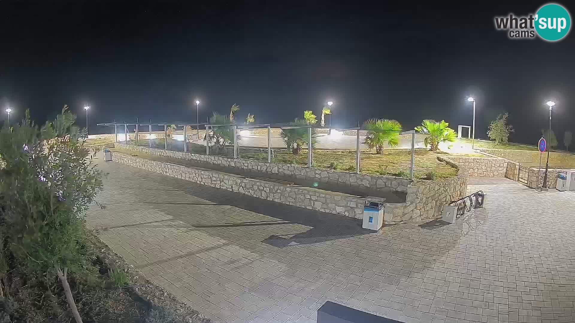 Mandre Summer Stage Webcam – Velika điga | Pag Island