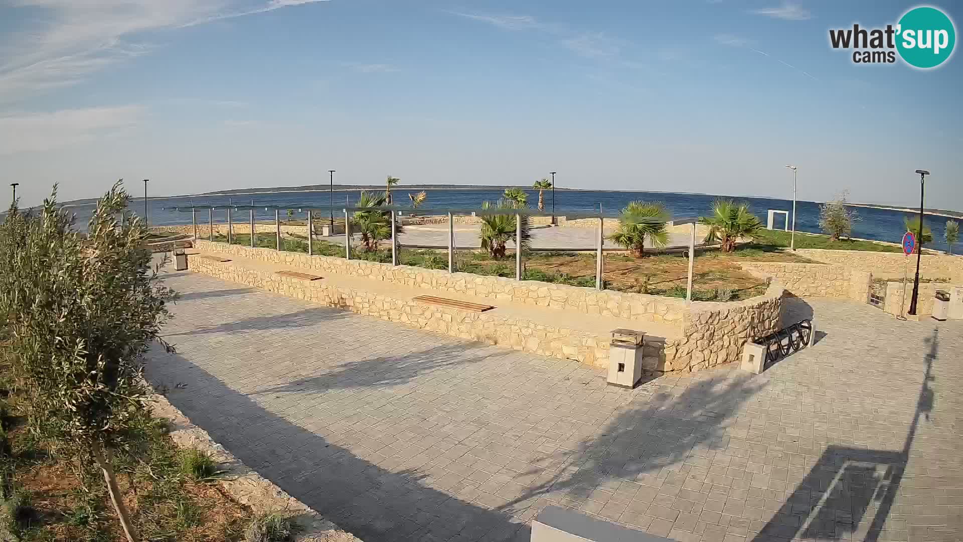 Mandre Summer Stage Webcam – Velika điga | Pag Island