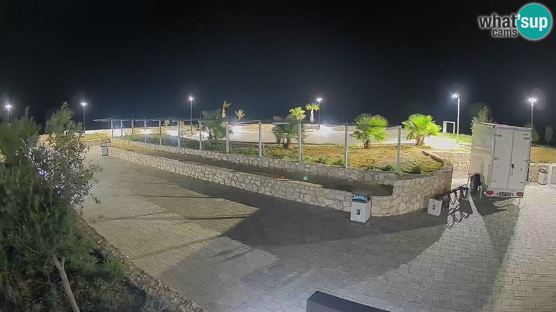 Mandre Summer Stage Webcam – Velika điga | Pag Island