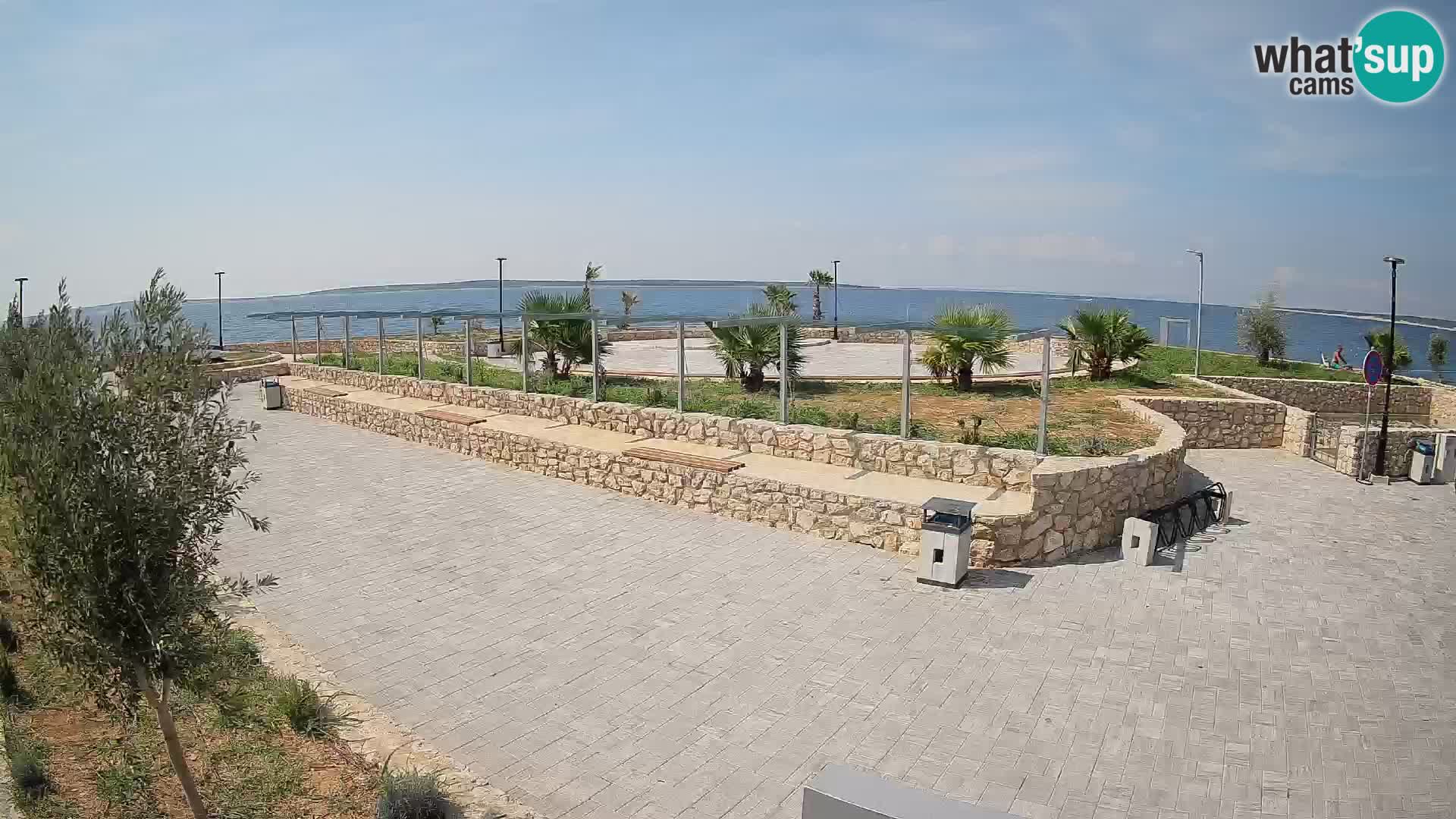 Webcam Mandre – Palco estivo Velika điga | Isola di Pag