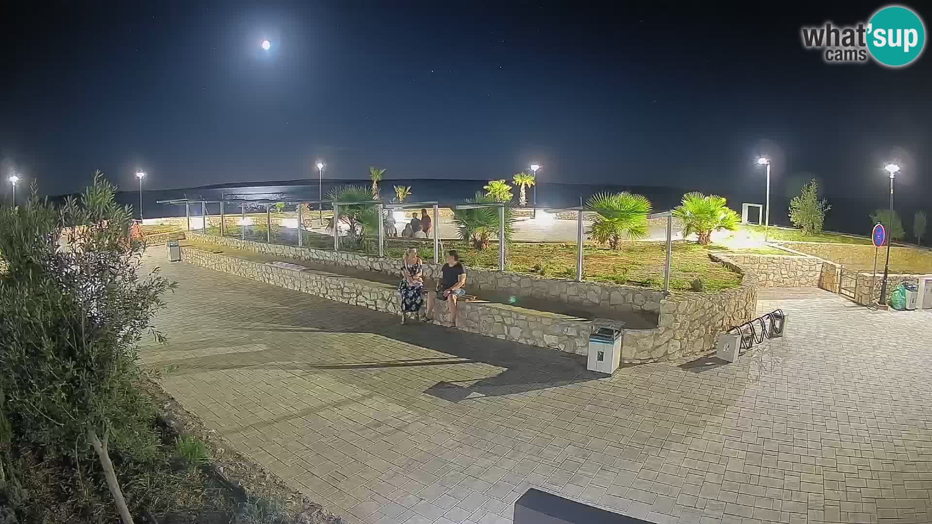 Webcam Mandre – Escenario de verano Velika điga | Isla de Pag