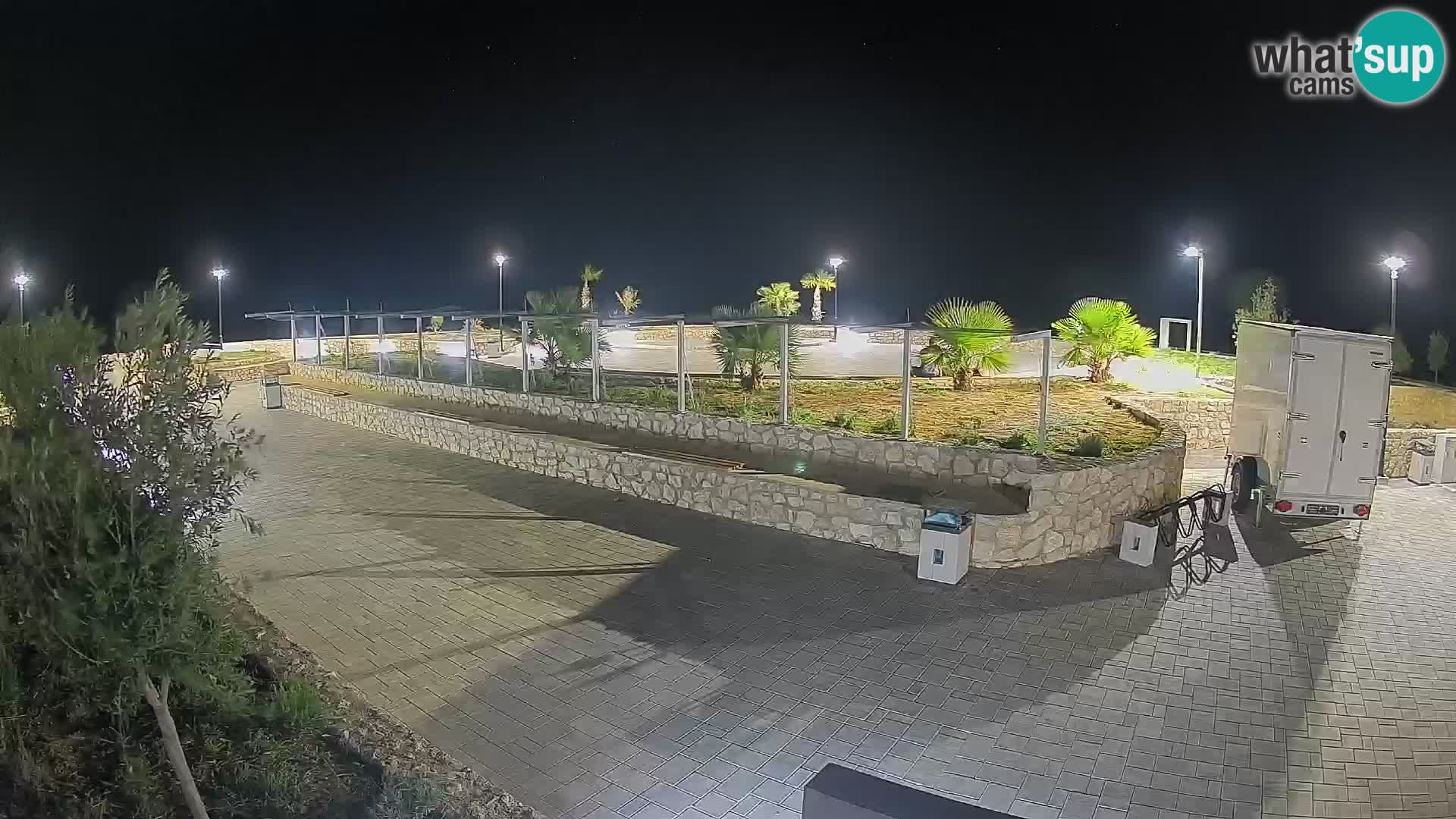 Mandre Summer Stage Webcam – Velika điga | Pag Island