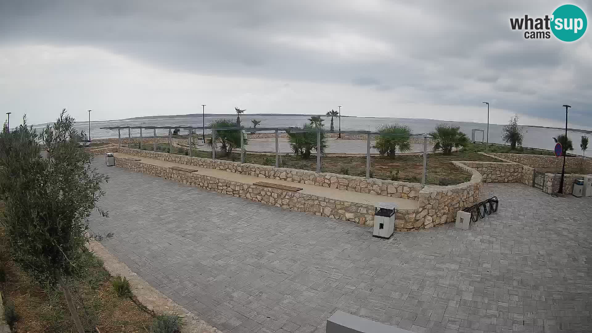 Mandre Summer Stage Webcam – Velika điga | Pag Island