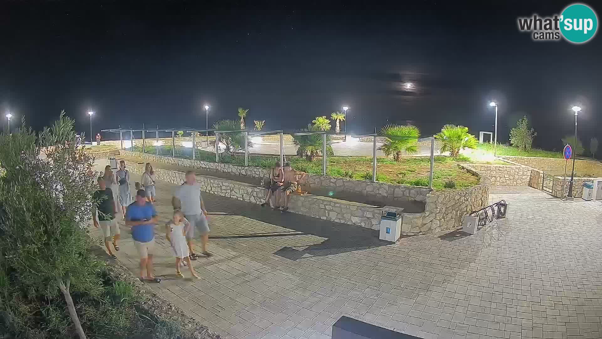 Webcam Mandre – Palco estivo Velika điga | Isola di Pag