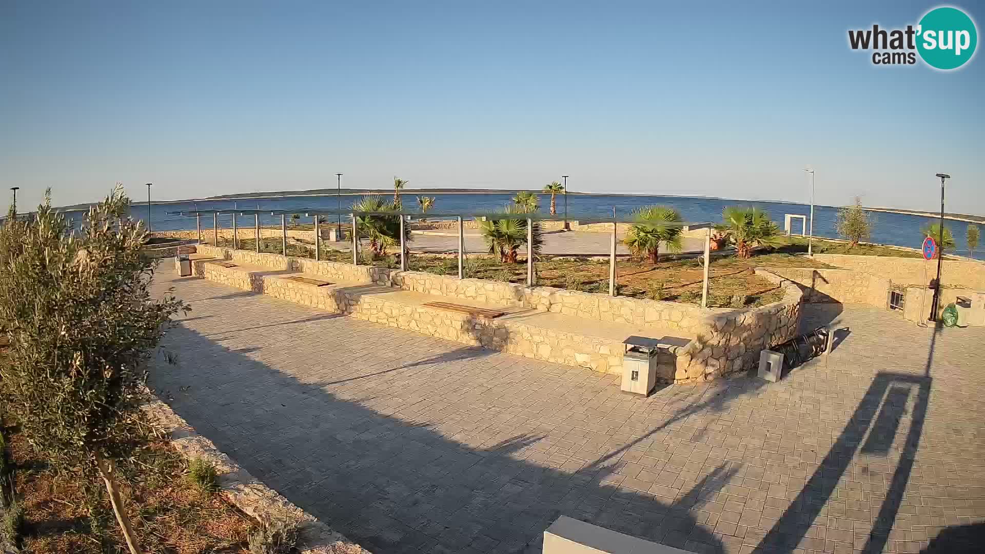 Mandre Summer Stage Webcam – Velika điga | Pag Island