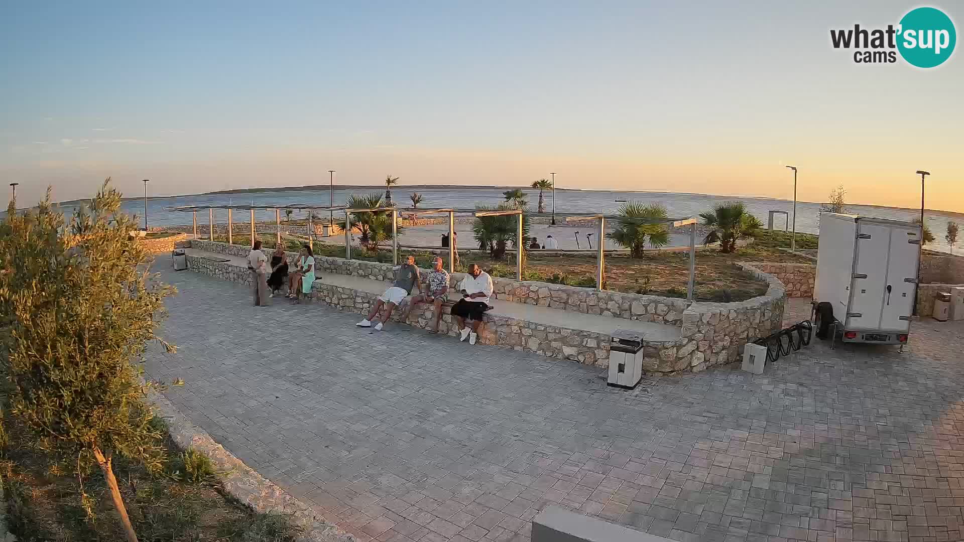 Webcam Mandre – Palco estivo Velika điga | Isola di Pag