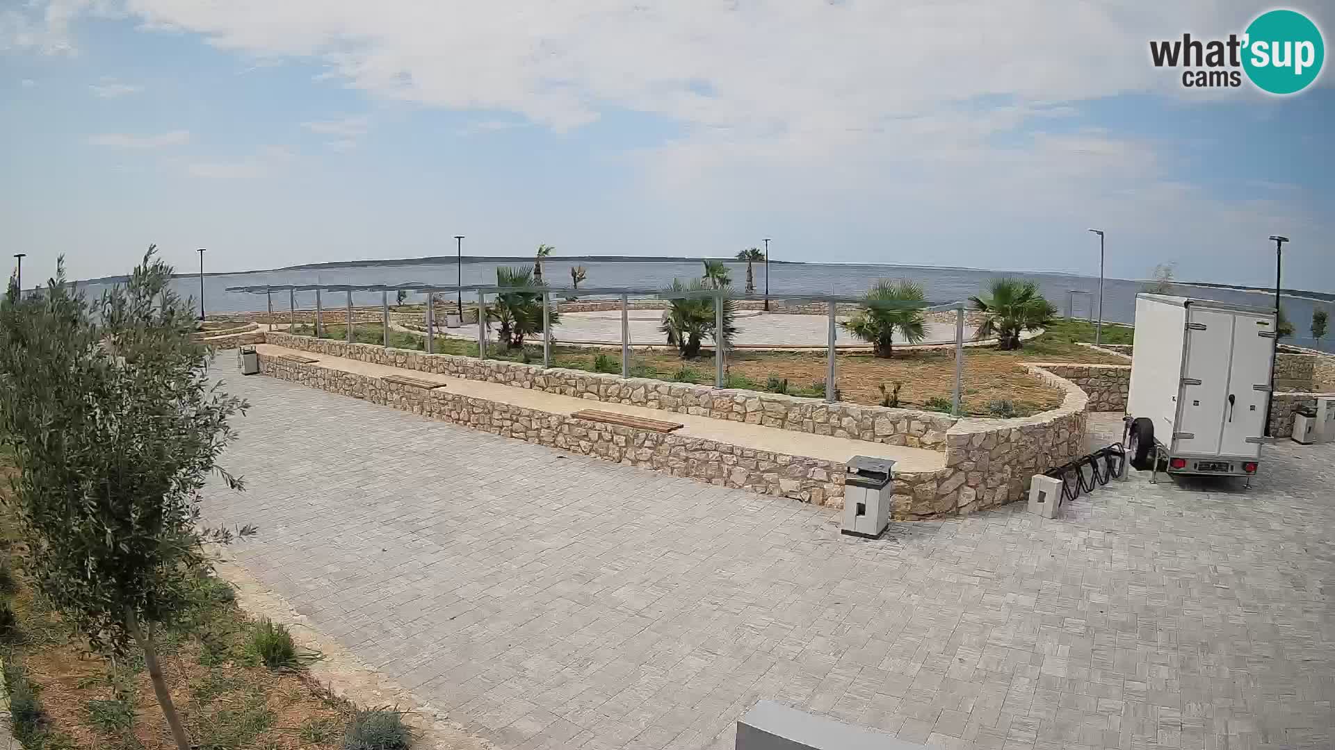 Mandre Sommerbühne Webcam – Velika điga | Insel Pag