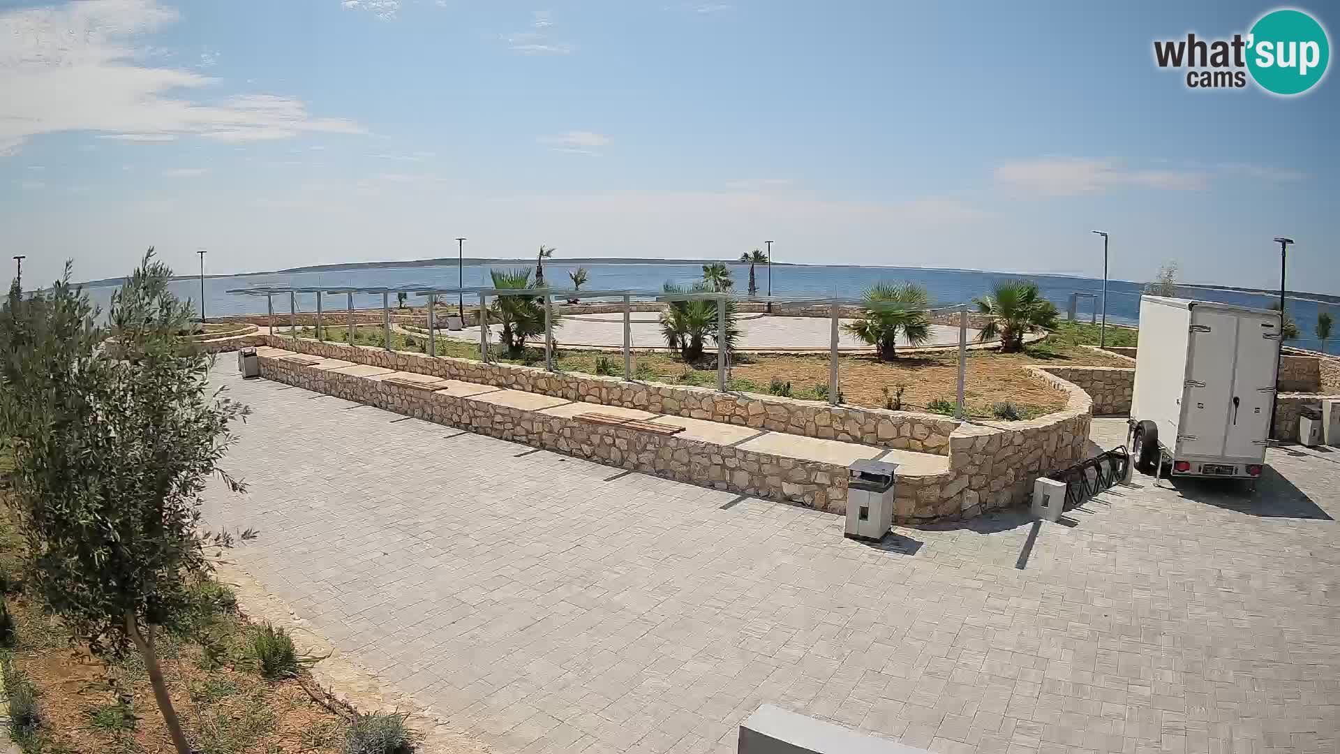 Webcam Mandre – Palco estivo Velika điga | Isola di Pag