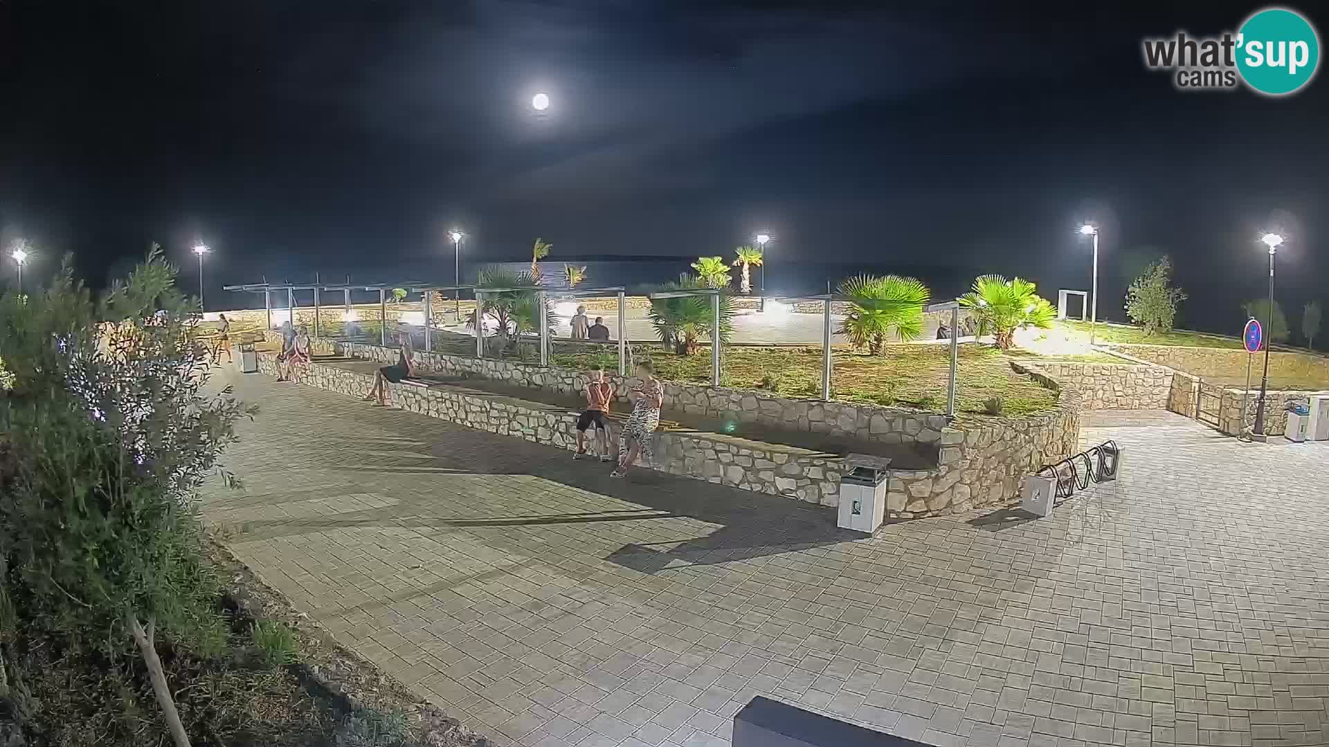 Mandre Summer Stage Webcam – Velika điga | Pag Island