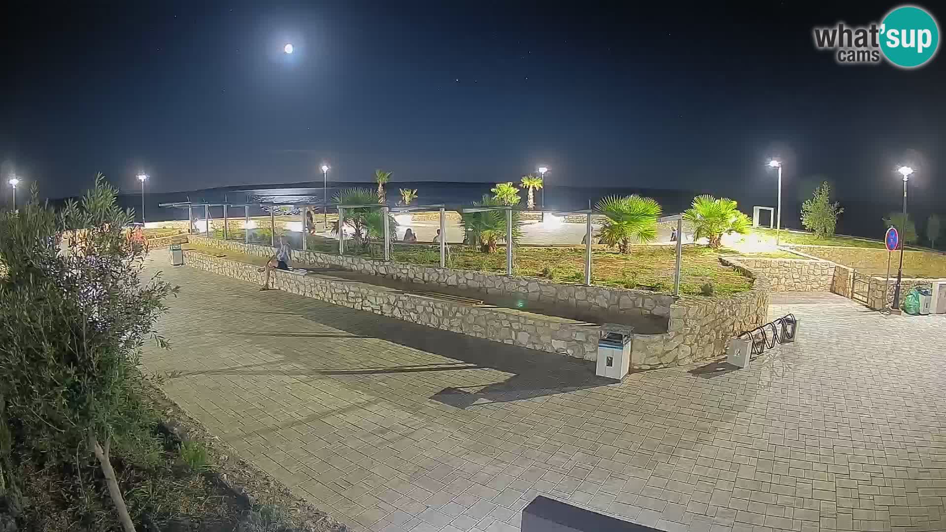 Mandre Summer Stage Webcam – Velika điga | Pag Island