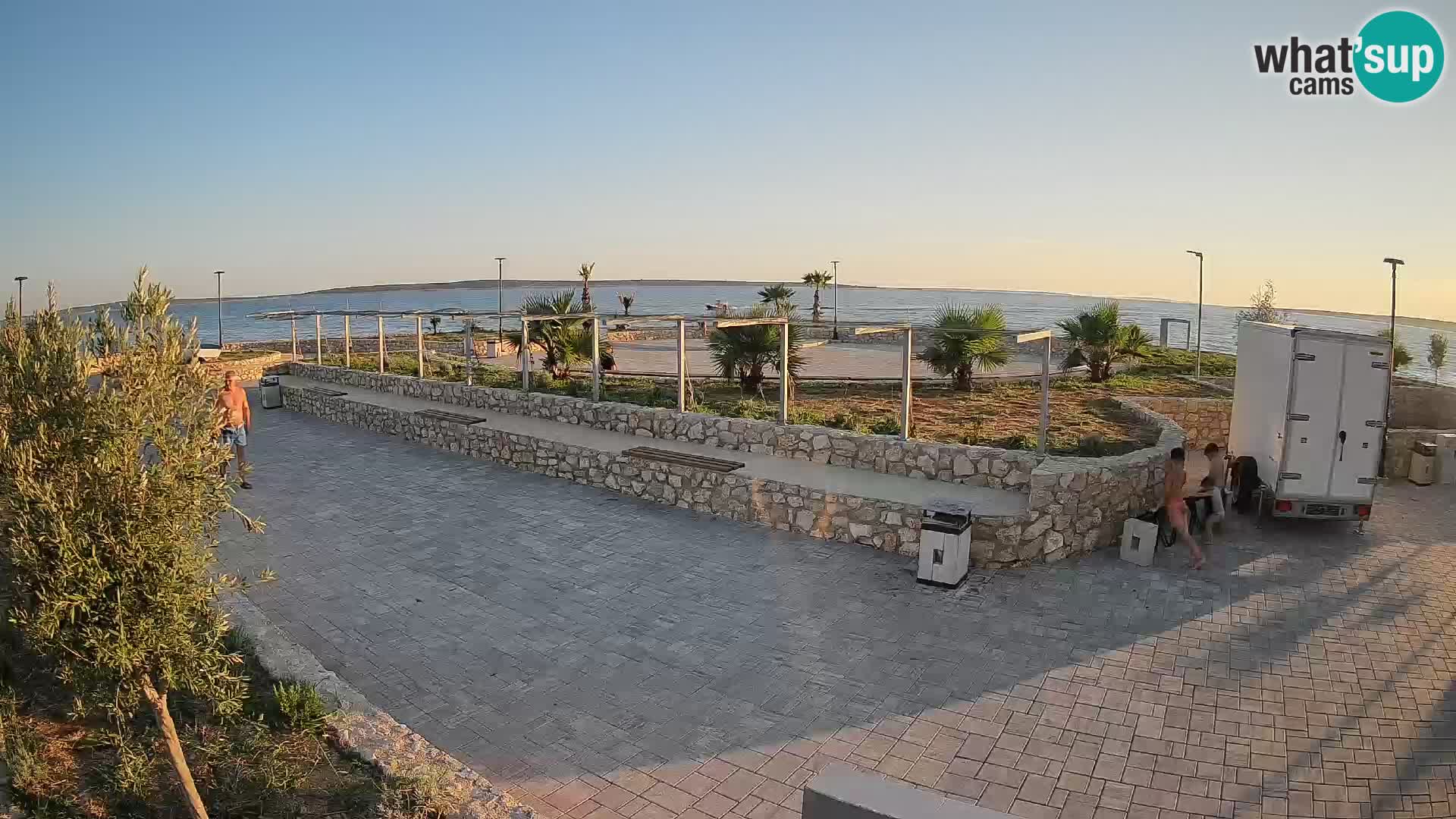 Mandre Summer Stage Webcam – Velika điga | Pag Island