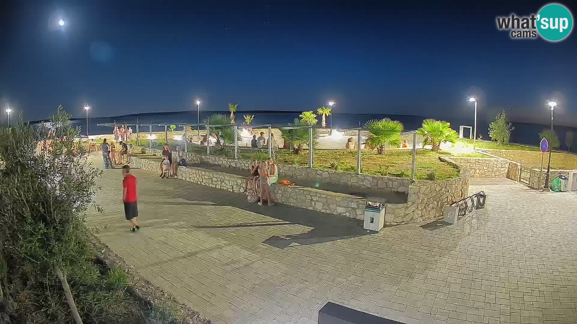 Mandre Summer Stage Webcam – Velika điga | Pag Island