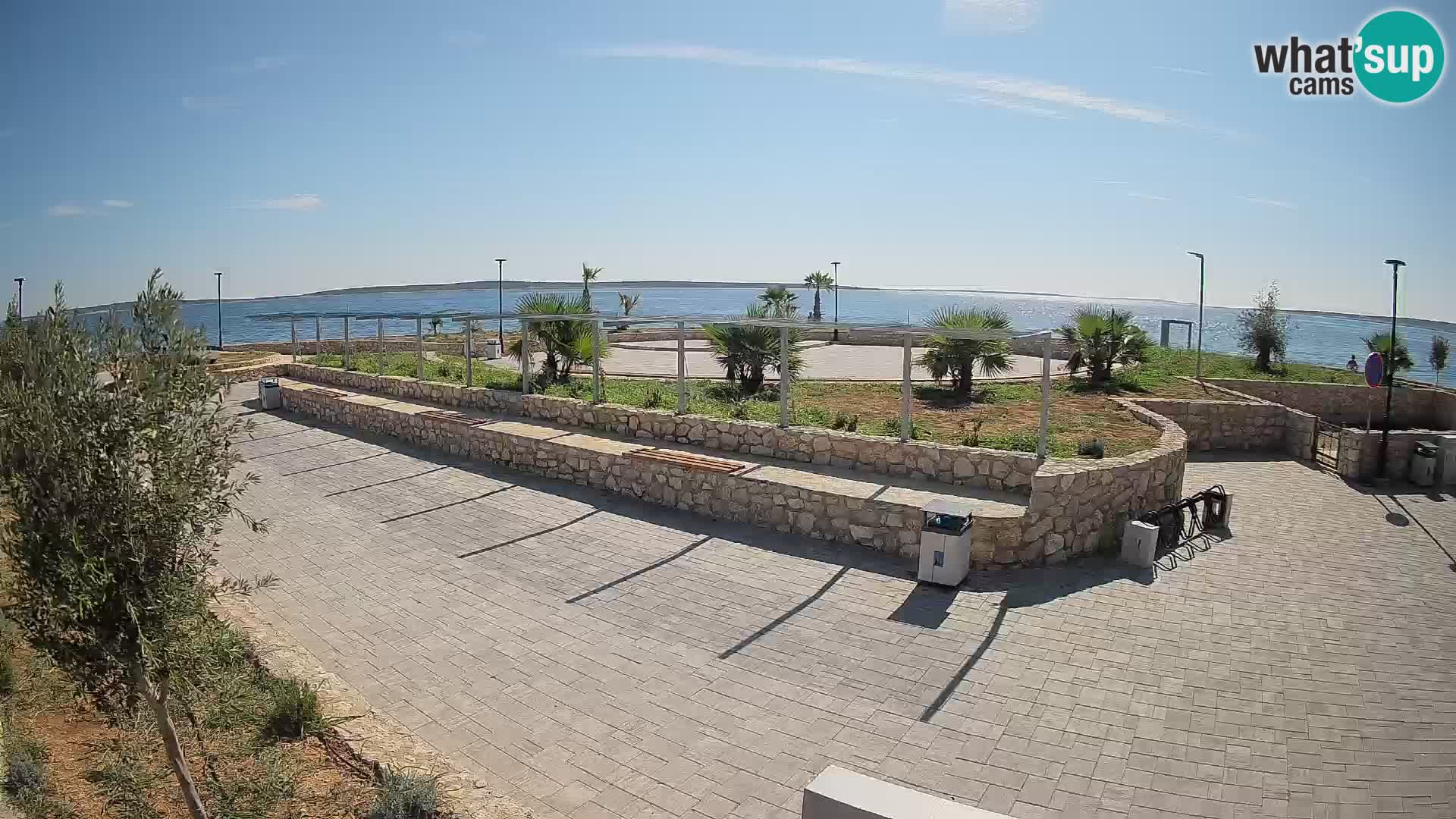 Mandre Summer Stage Webcam – Velika điga | Pag Island