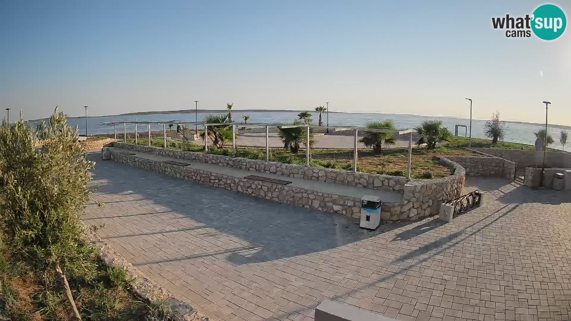 Webcam Mandre – Escenario de verano Velika điga | Isla de Pag