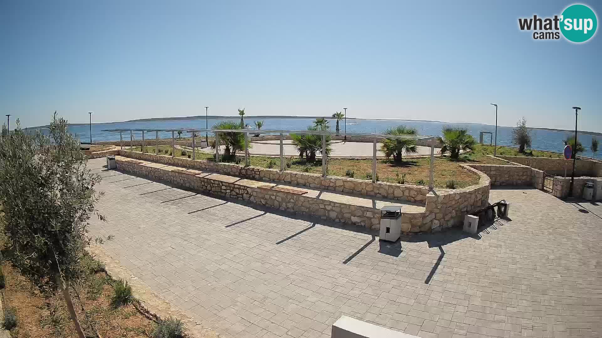 Mandre Sommerbühne Webcam – Velika điga | Insel Pag