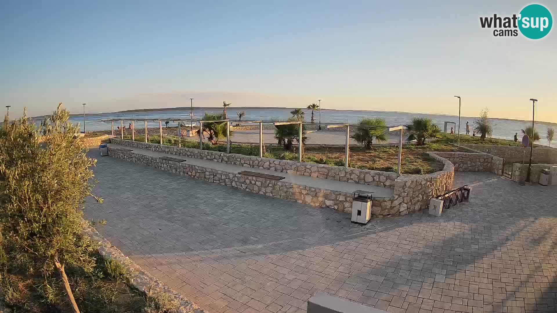 Webcam Mandre – Palco estivo Velika điga | Isola di Pag