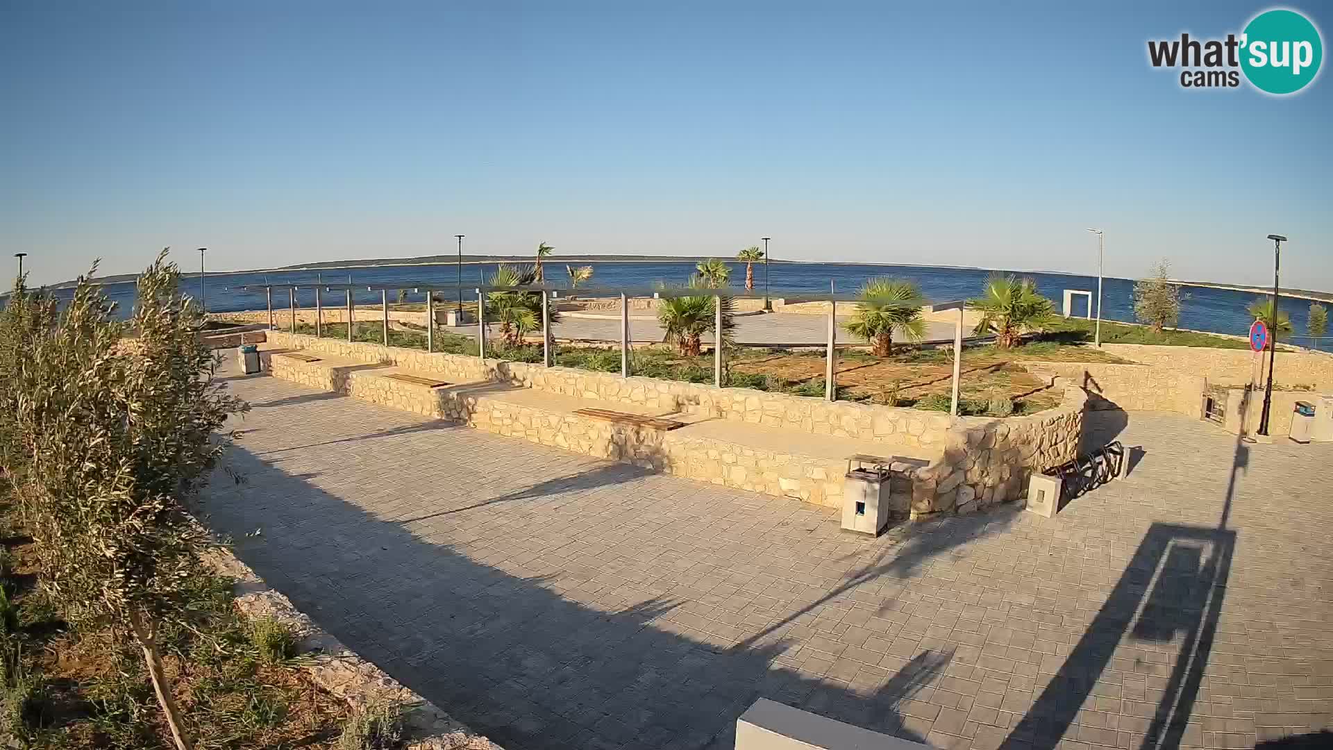 Mandre Summer Stage Webcam – Velika điga | Pag Island