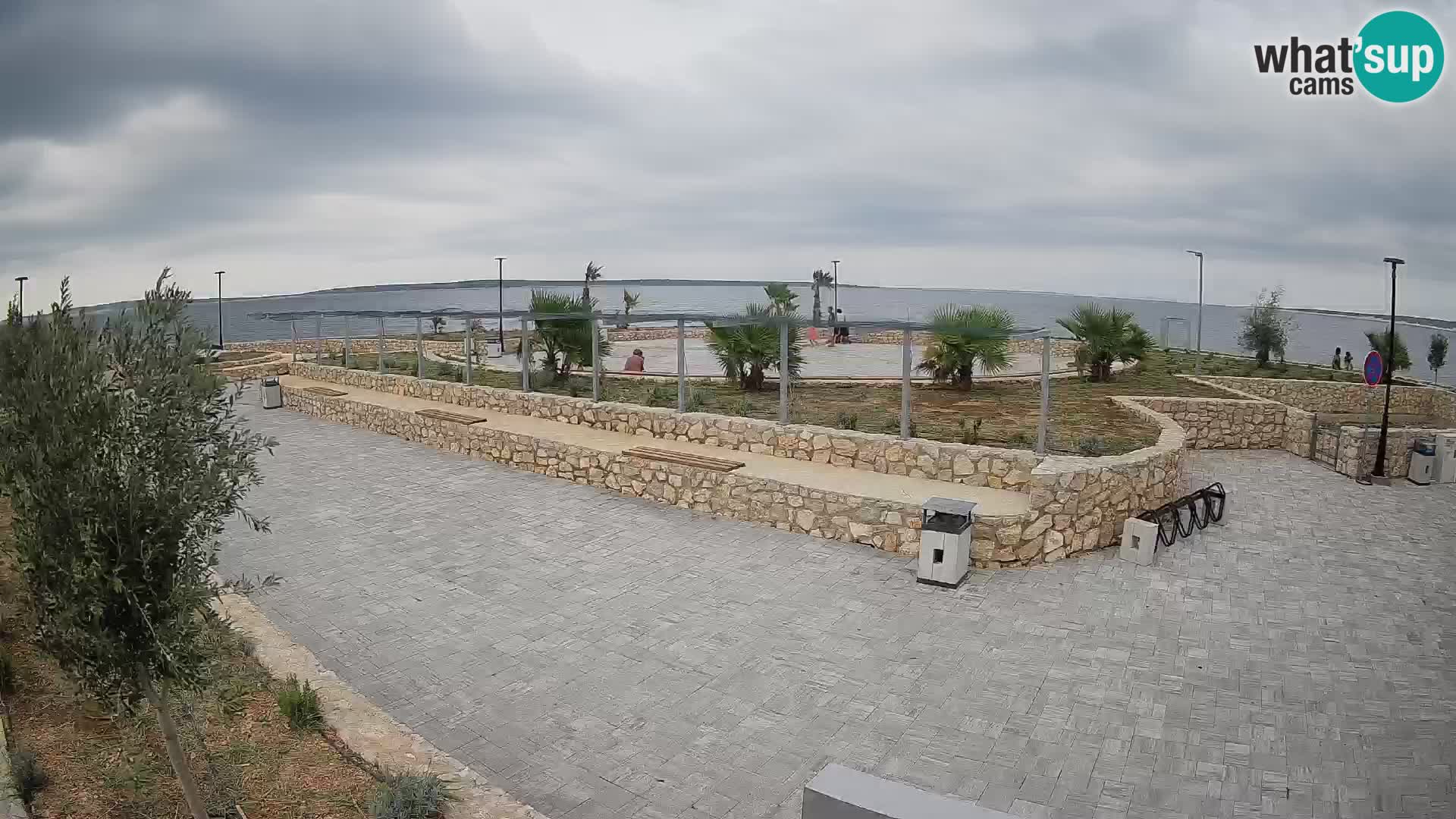 Webcam Mandre – Escenario de verano Velika điga | Isla de Pag