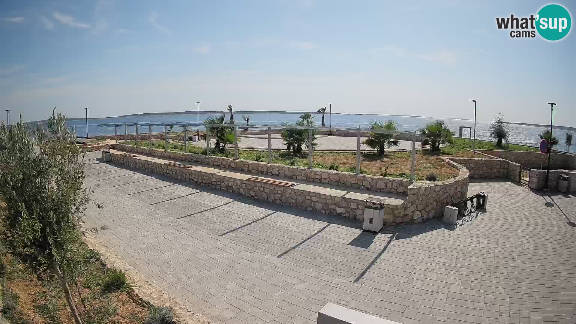 Mandre Summer Stage Webcam – Velika điga | Pag Island