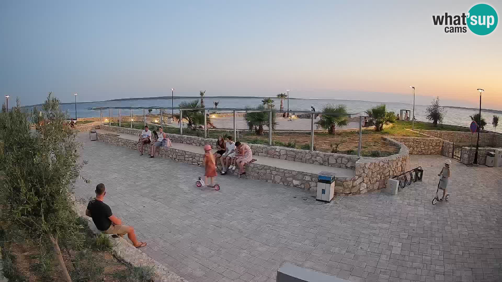 Mandre Sommerbühne Webcam – Velika điga | Insel Pag