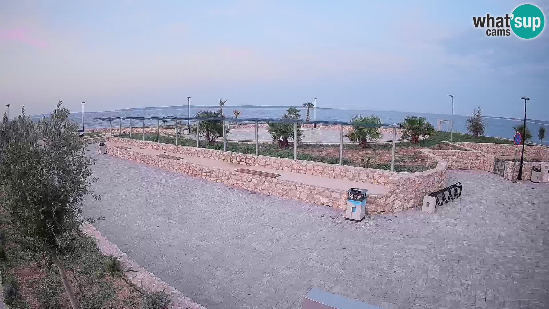 Mandre Summer Stage Webcam – Velika điga | Pag Island