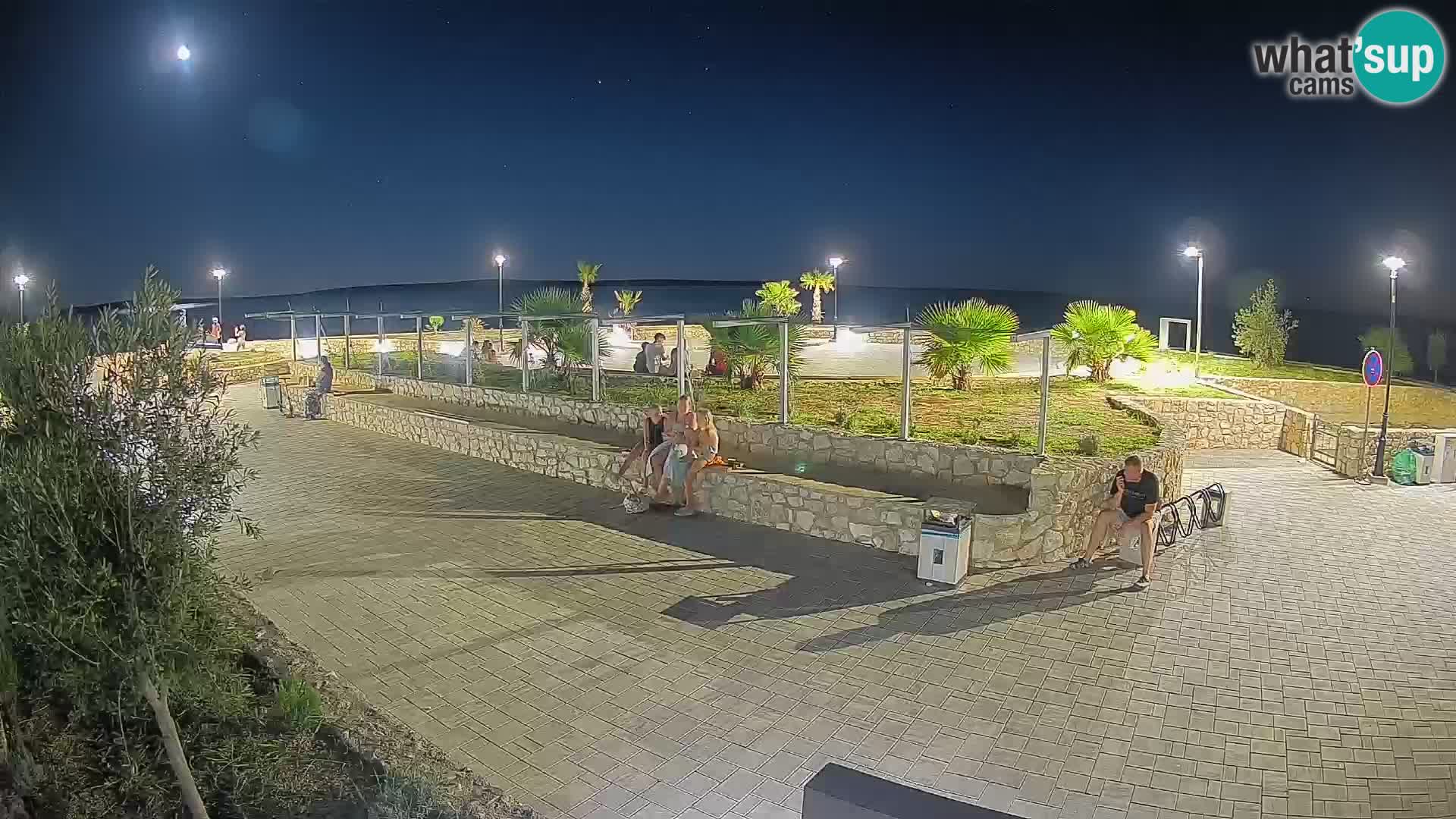 Mandre Summer Stage Webcam – Velika điga | Pag Island
