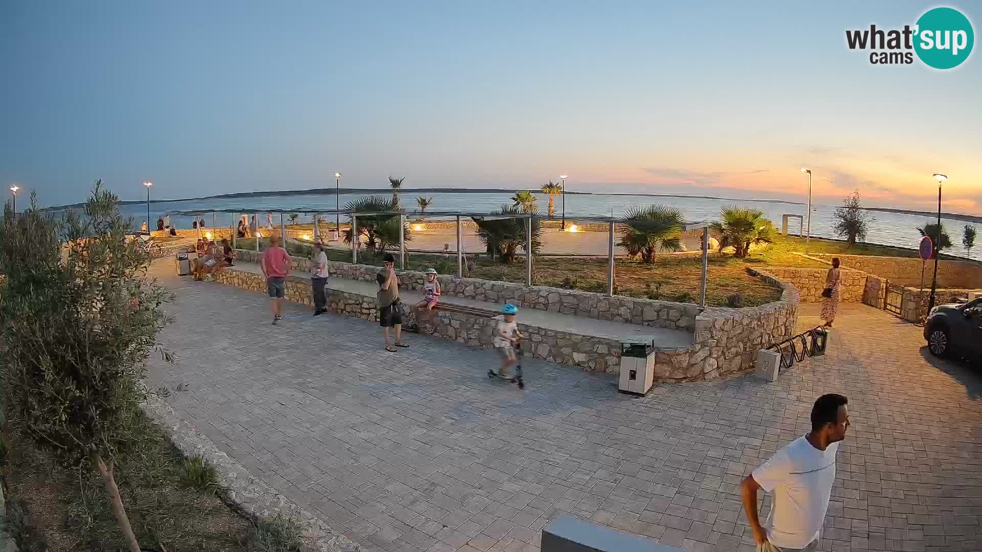 Mandre Sommerbühne Webcam – Velika điga | Insel Pag