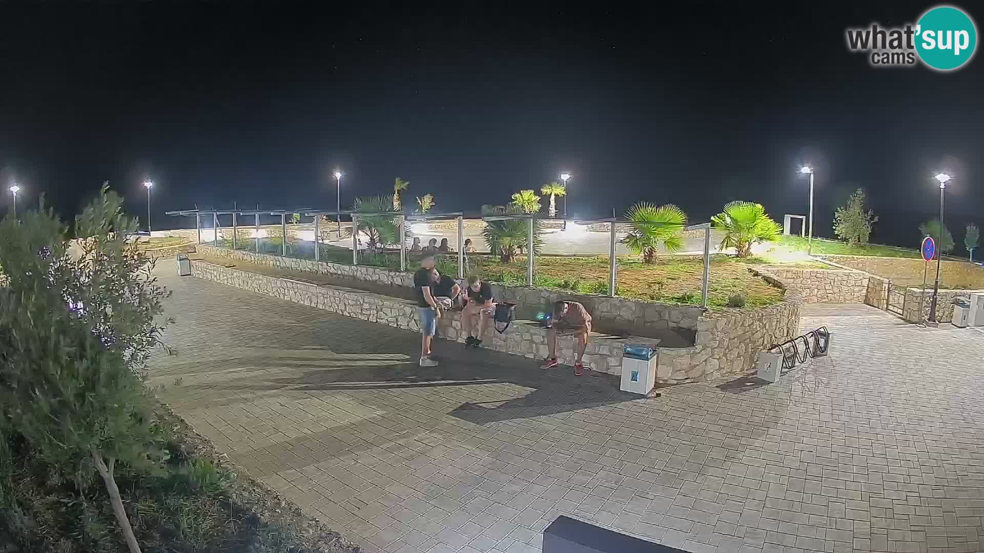 Webcam Mandre – Scène estivale Velika điga | Île de Pag
