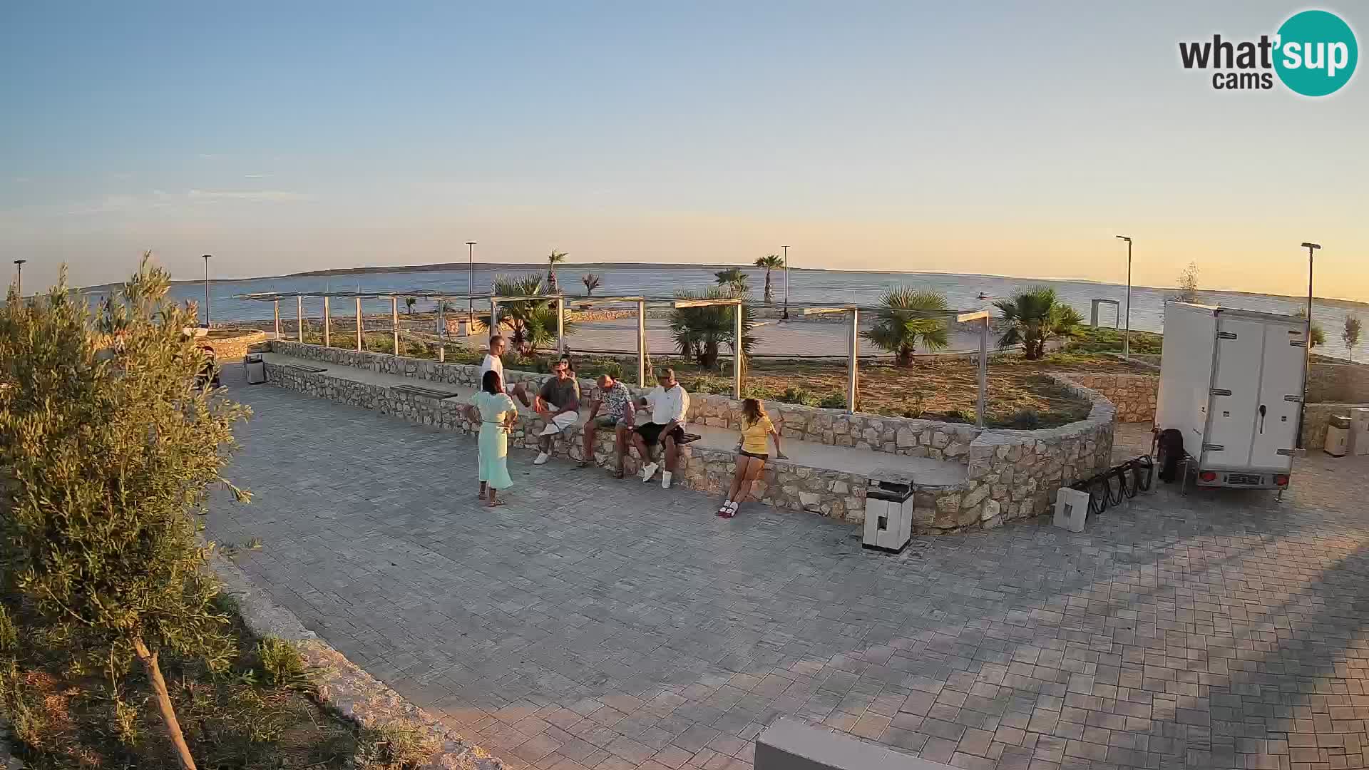 Mandre Summer Stage Webcam – Velika điga | Pag Island