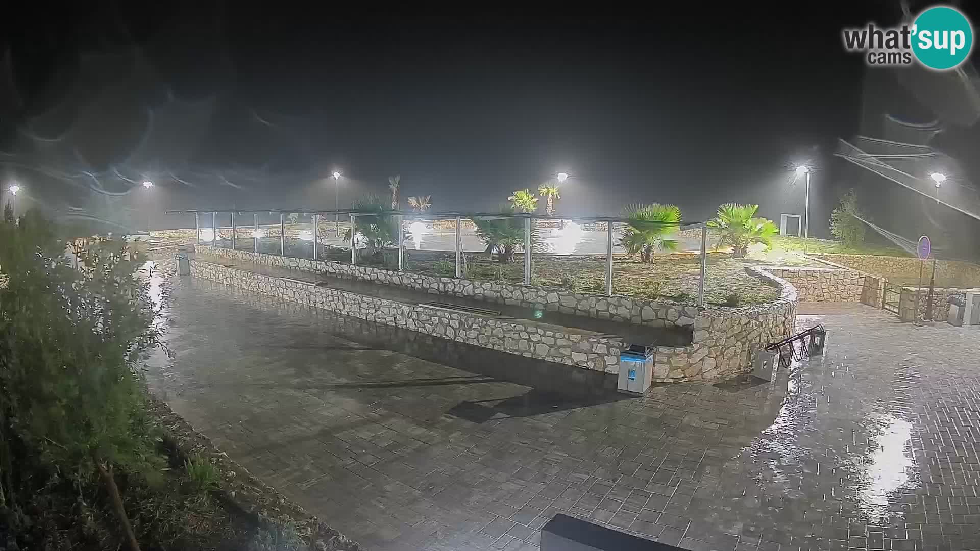 Mandre Summer Stage Webcam – Velika điga | Pag Island