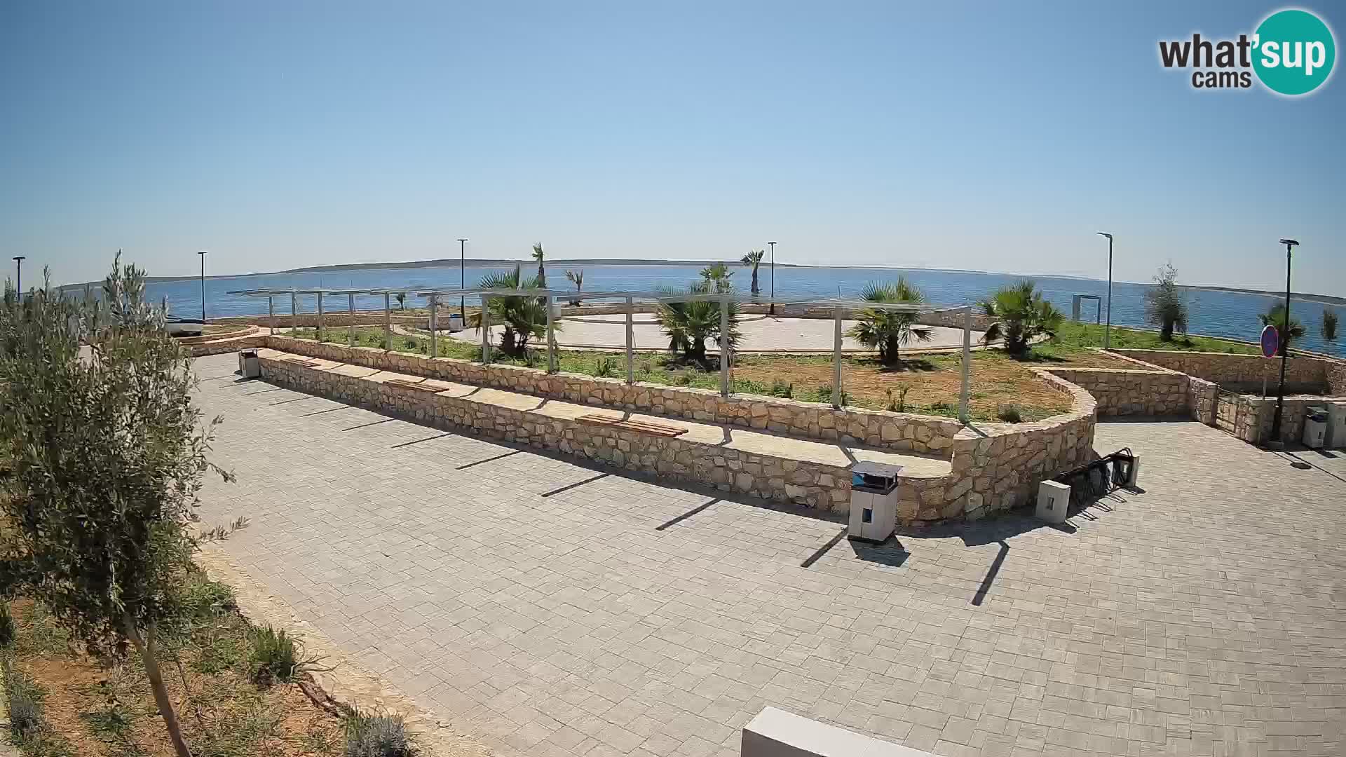 Mandre Sommerbühne Webcam – Velika điga | Insel Pag
