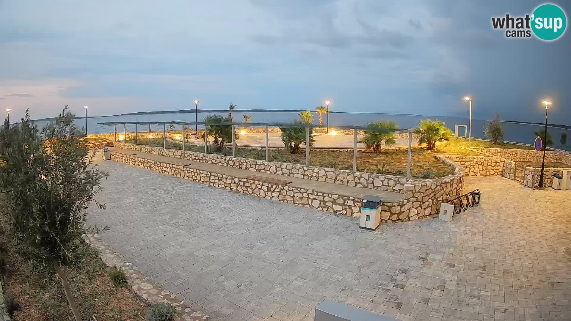 Mandre Summer Stage Webcam – Velika điga | Pag Island
