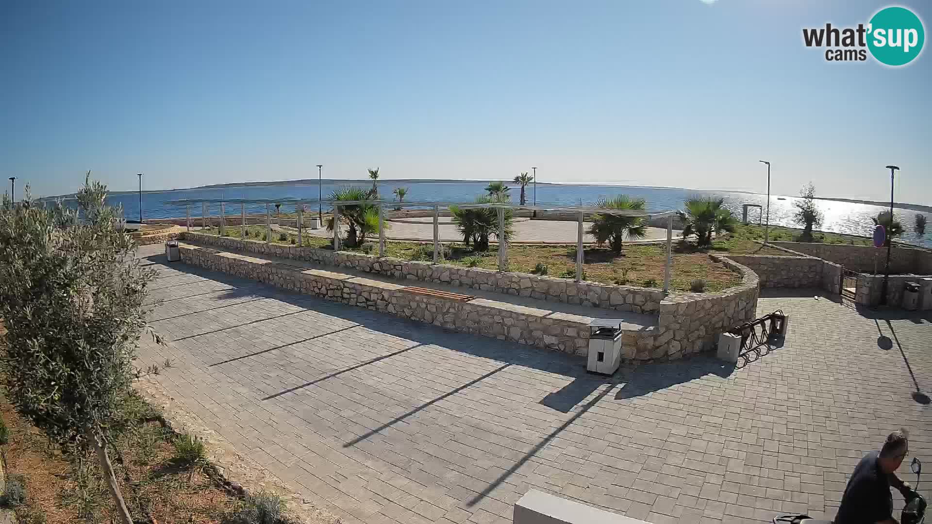 Webcam Mandre – Escenario de verano Velika điga | Isla de Pag