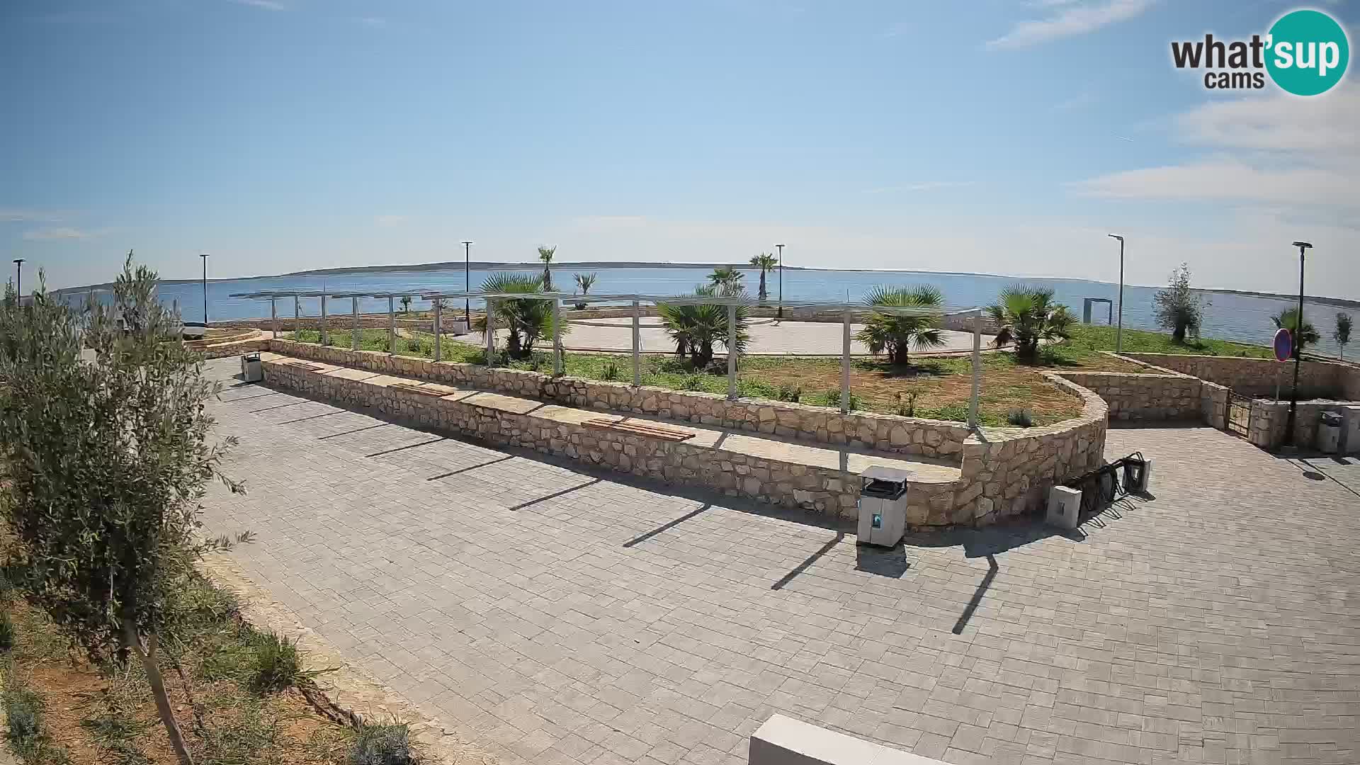 Webcam Mandre – Palco estivo Velika điga | Isola di Pag