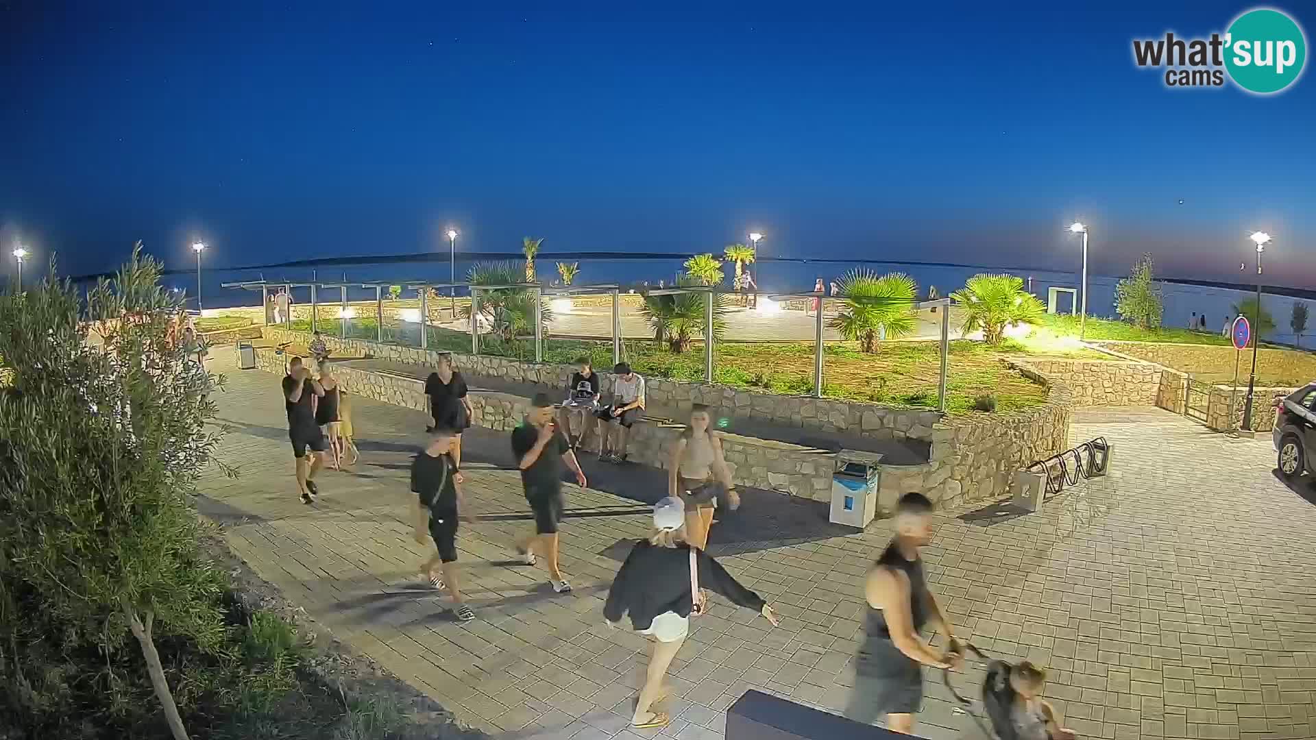 Mandre Summer Stage Webcam – Velika điga | Pag Island