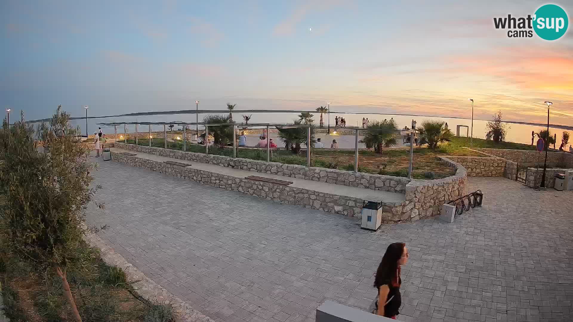 Mandre Summer Stage Webcam – Velika điga | Pag Island