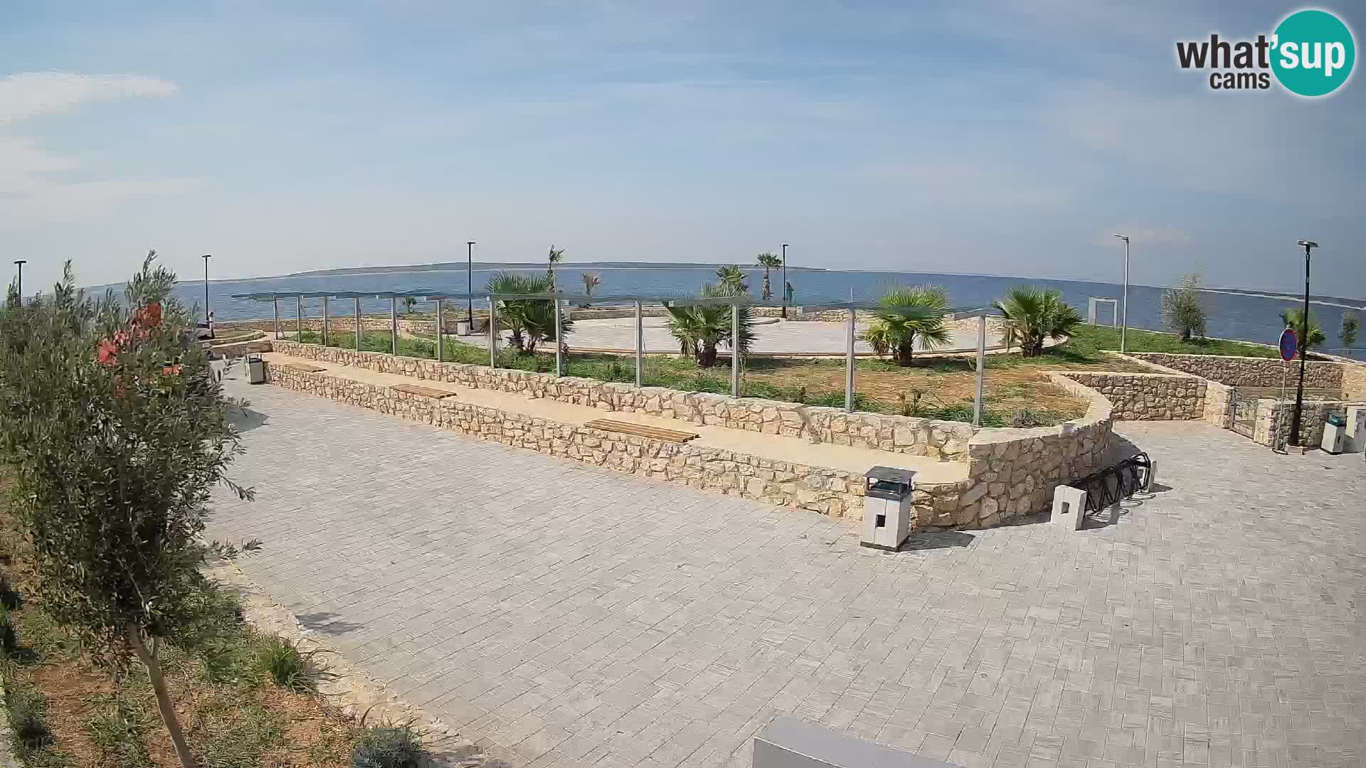 Webcam Mandre – Palco estivo Velika điga | Isola di Pag