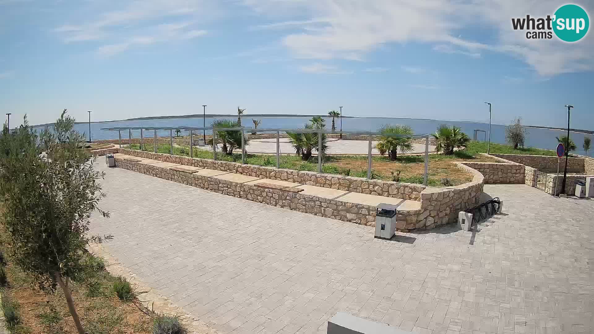Webcam Mandre – Palco estivo Velika điga | Isola di Pag