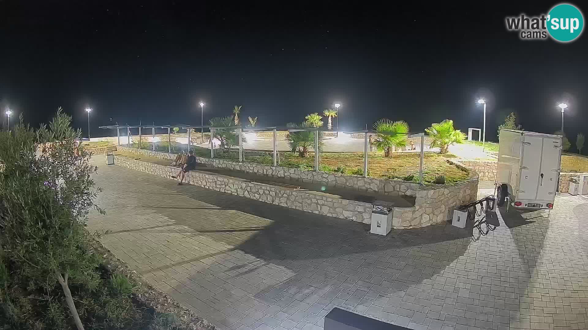 Mandre Sommerbühne Webcam – Velika điga | Insel Pag