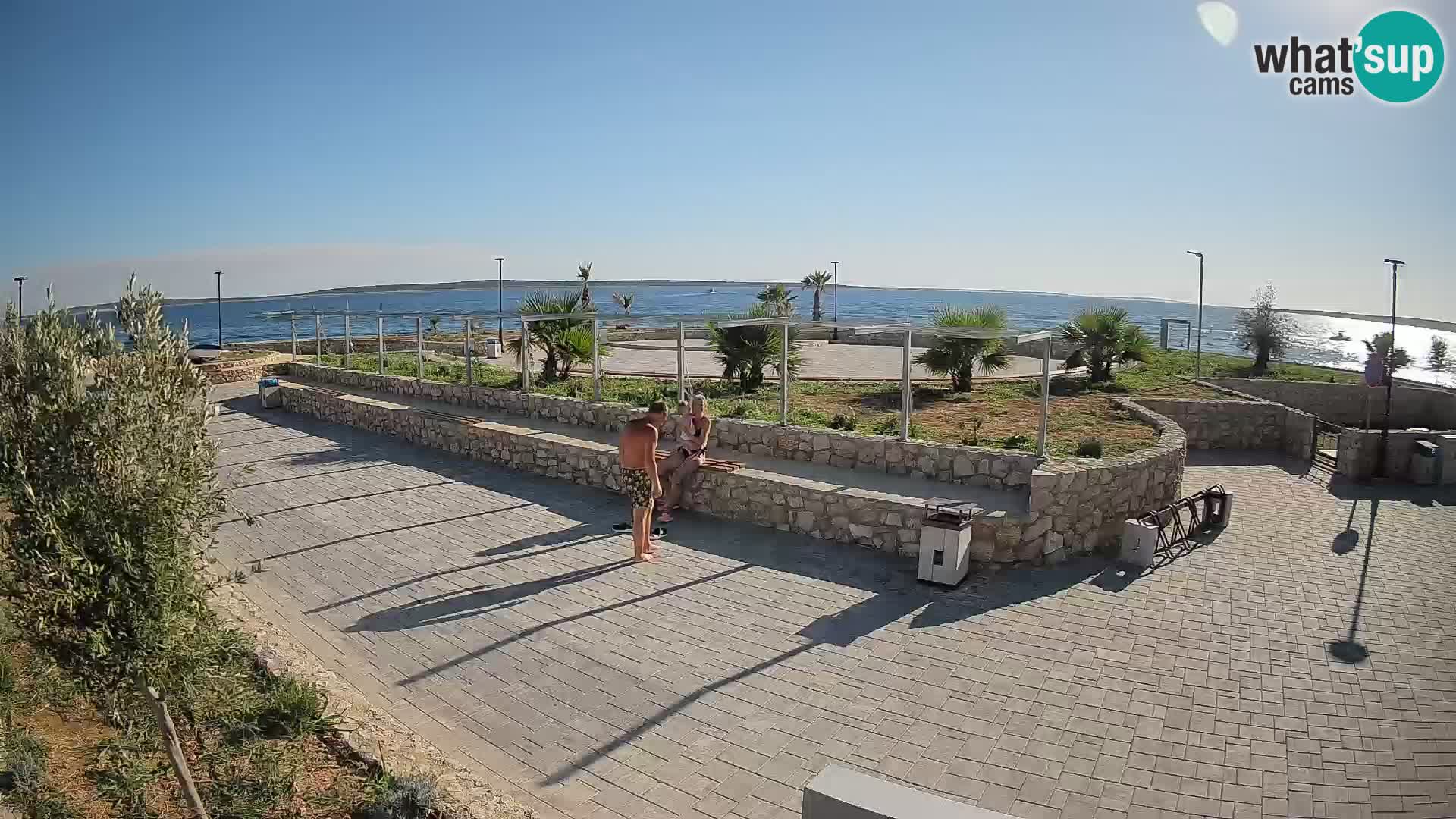 Mandre Sommerbühne Webcam – Velika điga | Insel Pag