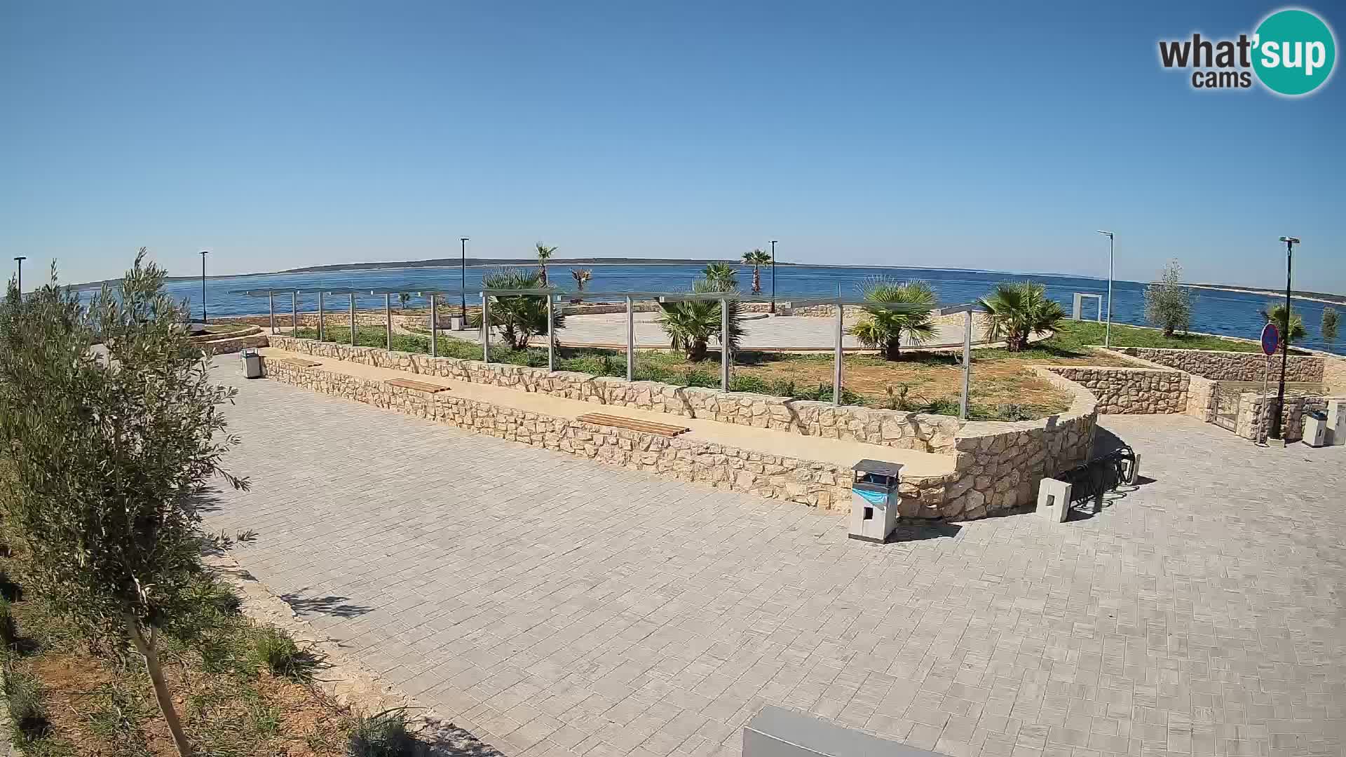 Mandre Sommerbühne Webcam – Velika điga | Insel Pag