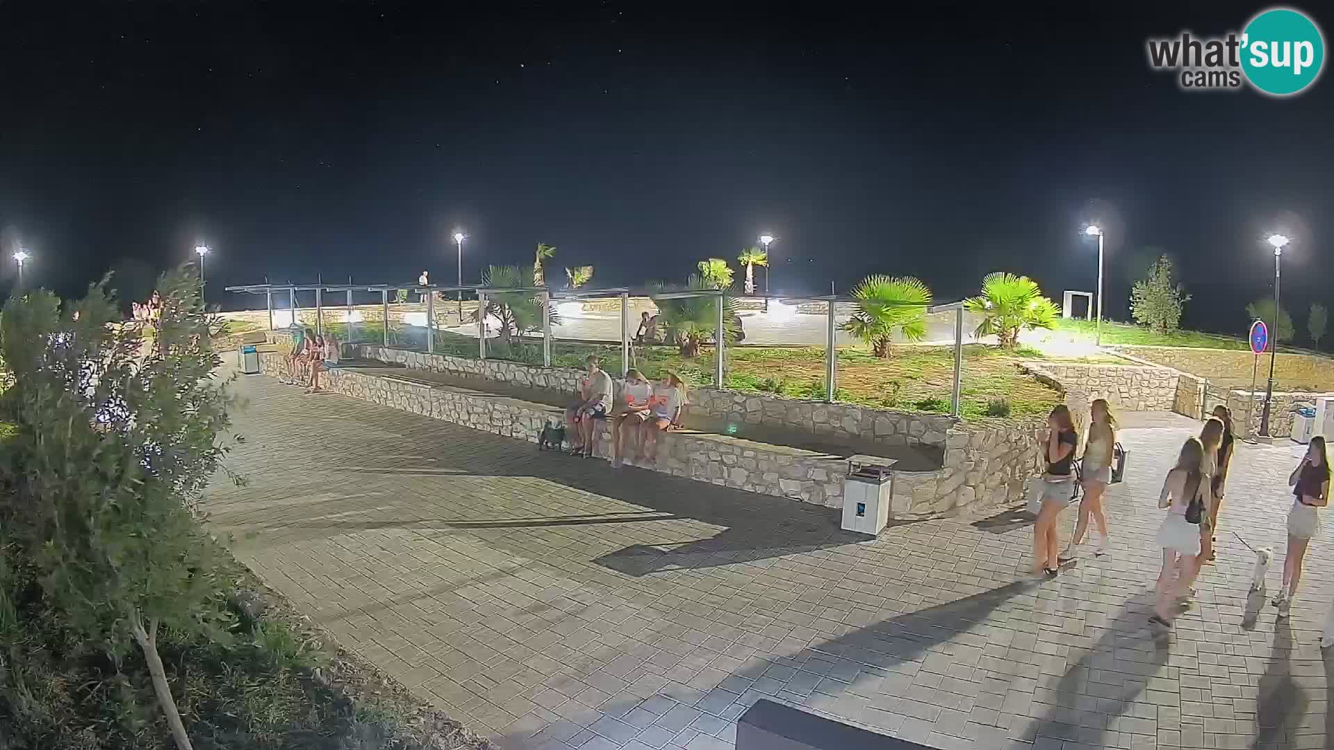 Mandre Summer Stage Webcam – Velika điga | Pag Island