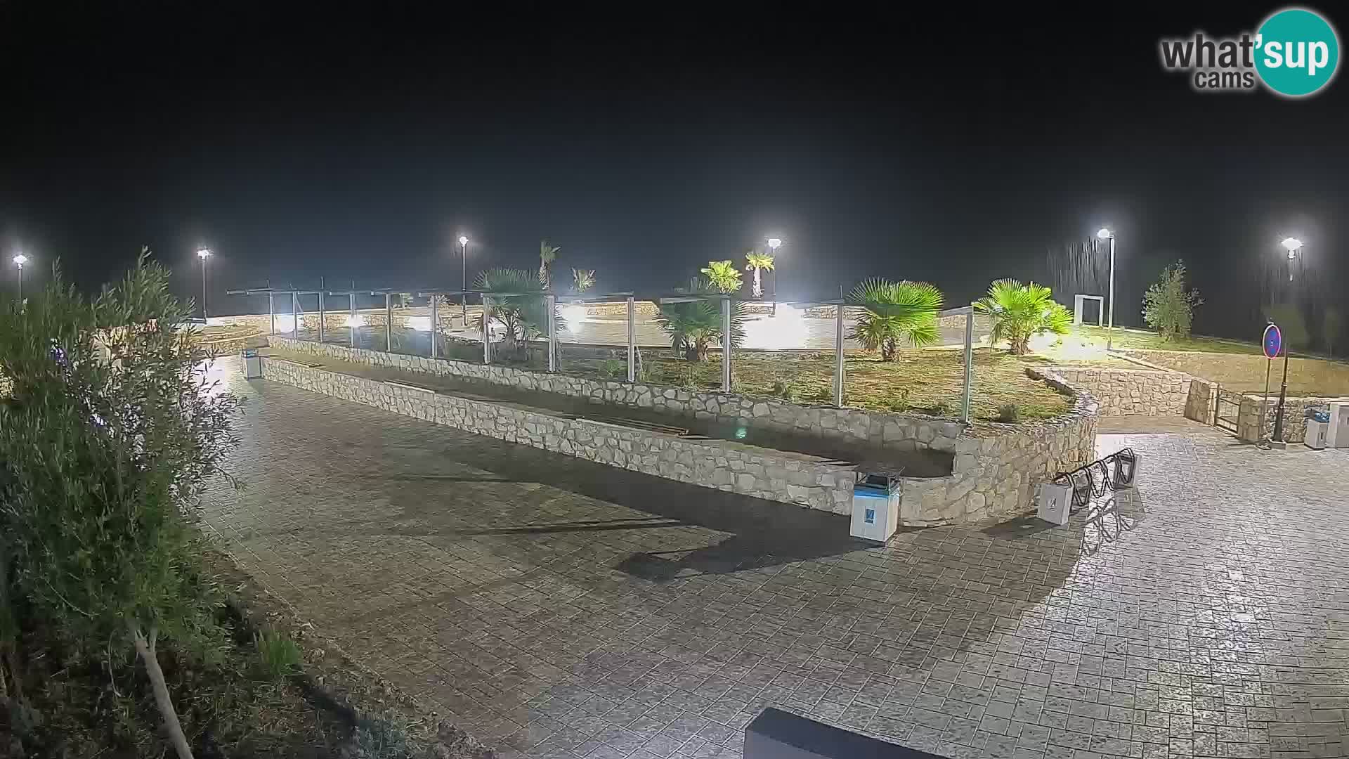 Mandre Summer Stage Webcam – Velika điga | Pag Island