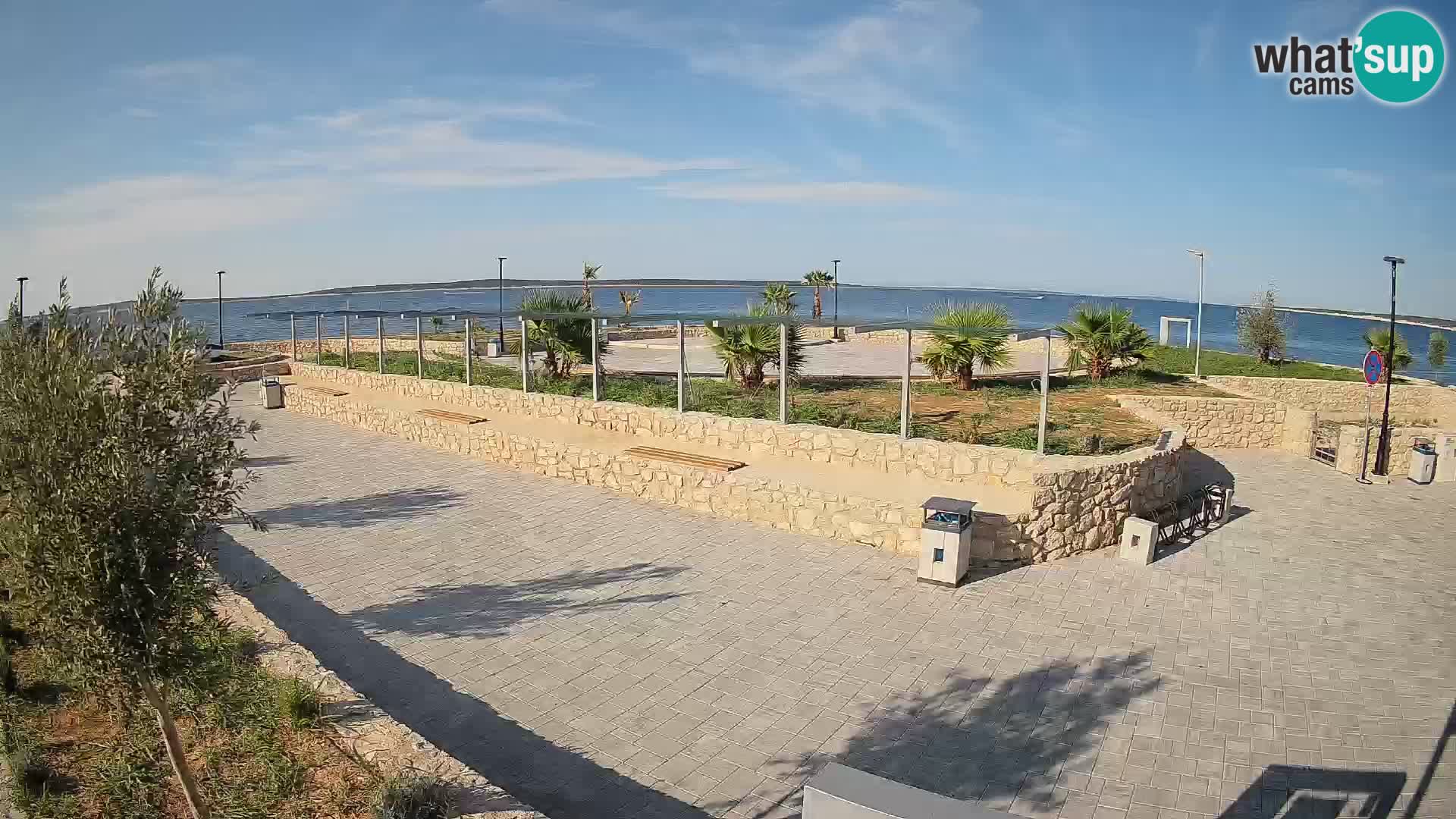 Webcam Mandre – Palco estivo Velika điga | Isola di Pag