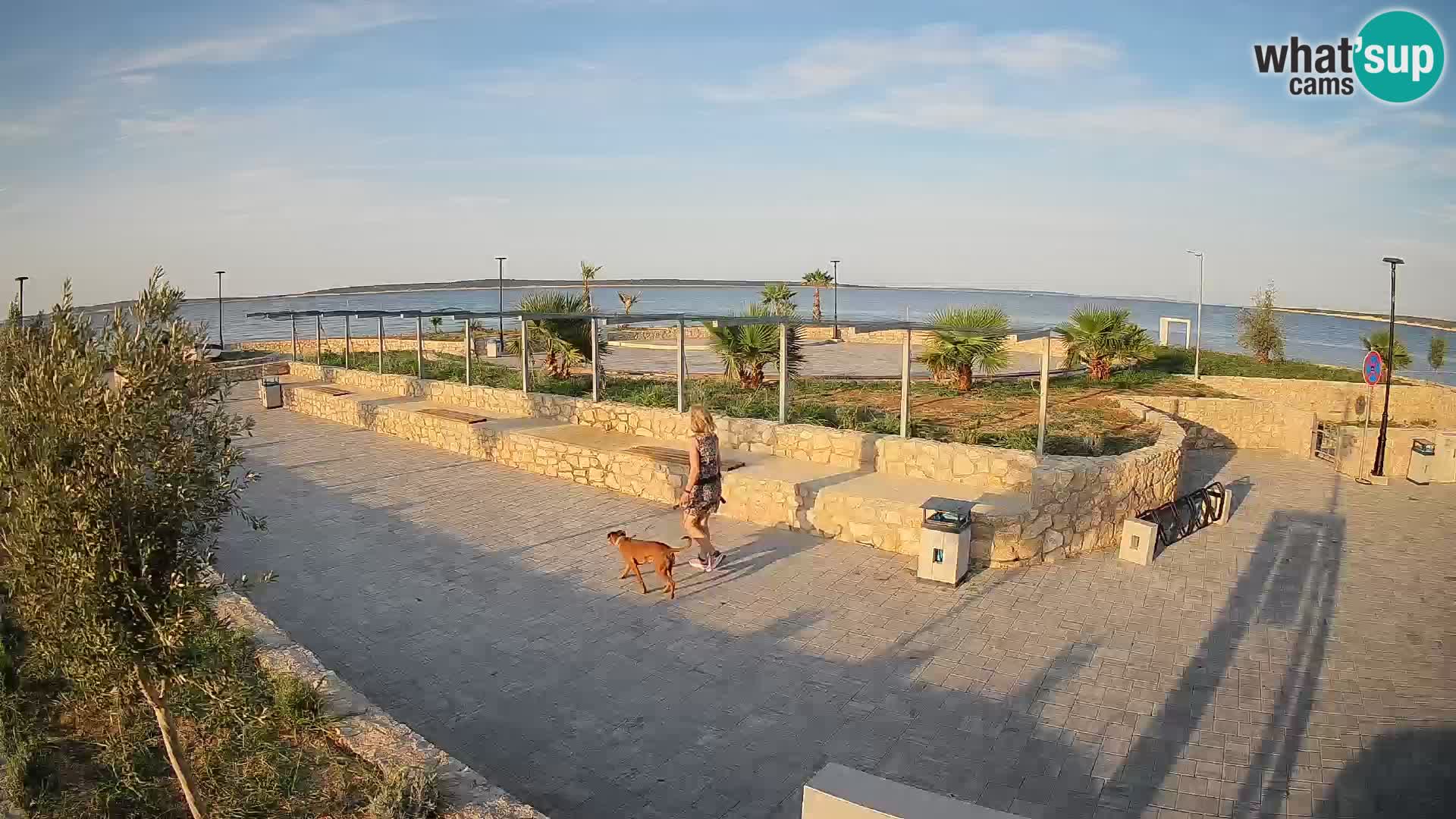 Mandre Summer Stage Webcam – Velika điga | Pag Island