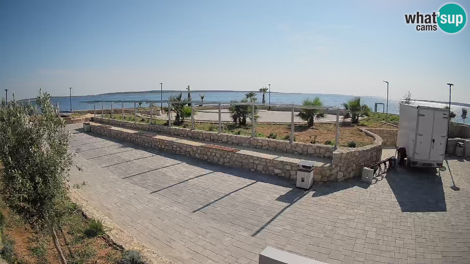 Mandre Summer Stage Webcam – Velika điga | Pag Island