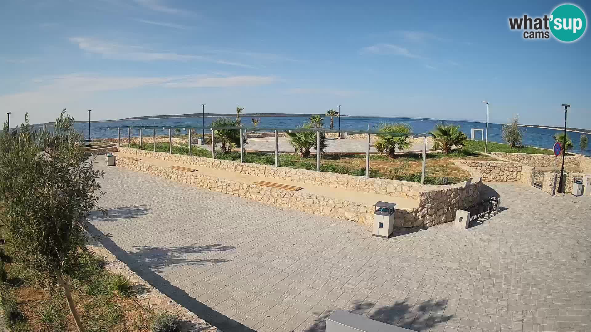Mandre Summer Stage Webcam – Velika điga | Pag Island