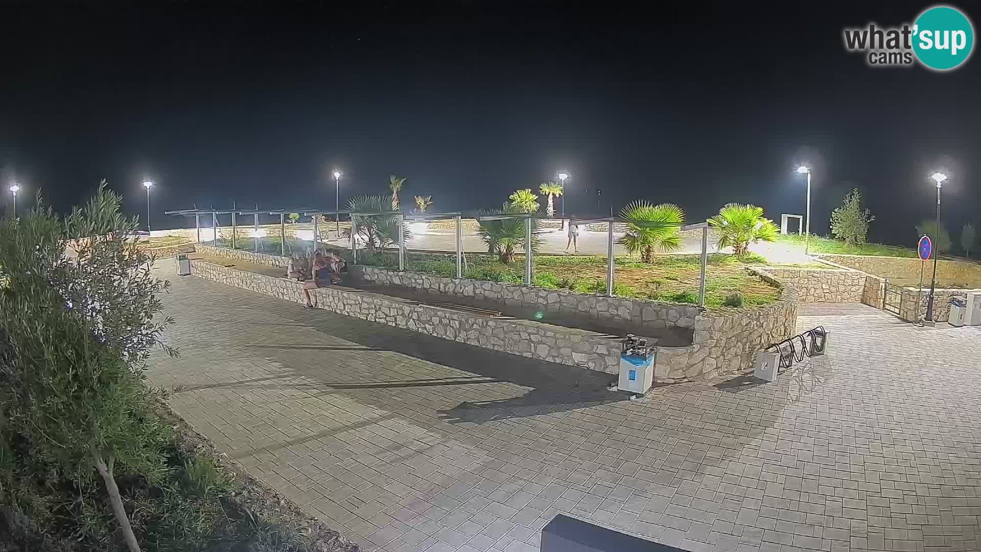 Webcam Mandre – Palco estivo Velika điga | Isola di Pag