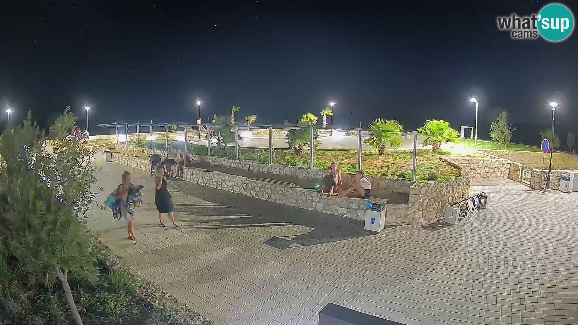 Mandre Summer Stage Webcam – Velika điga | Pag Island